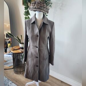 J. Crew Elegant Taupe Trench Coat